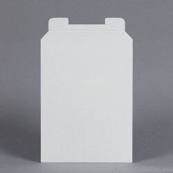 White Rigid Mailer for Large Postca